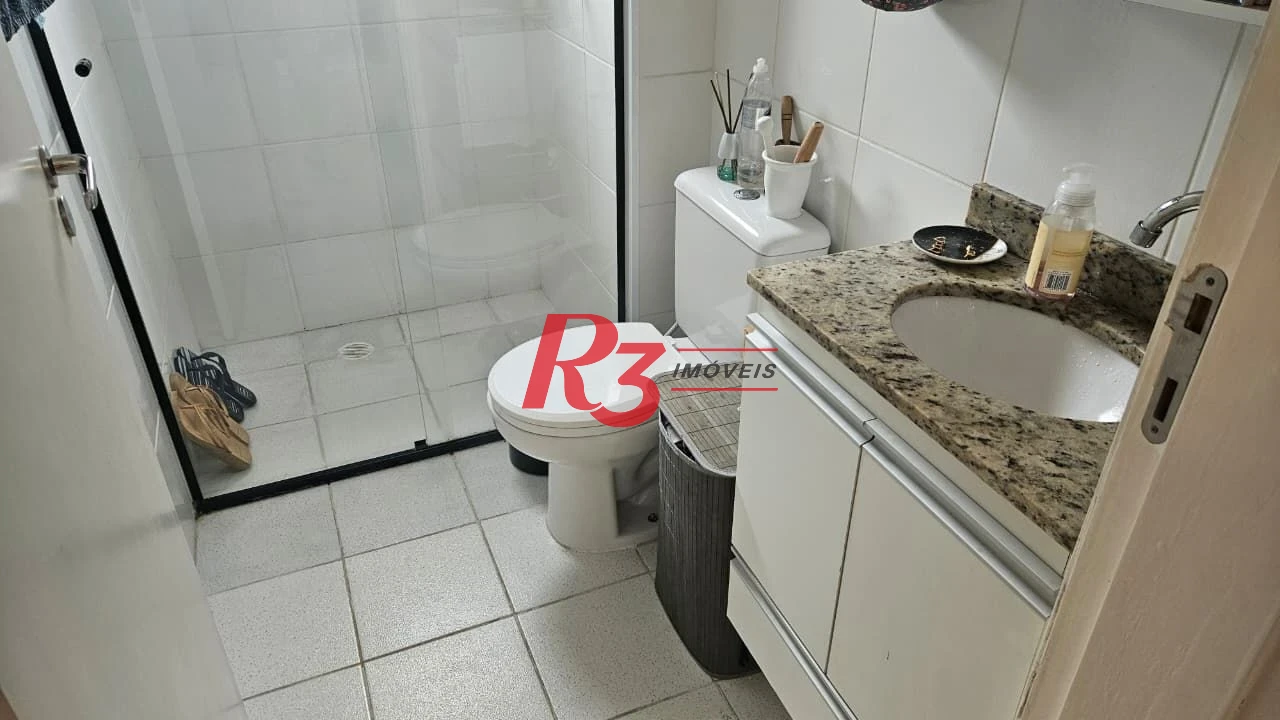 Apartamento à venda, 60 m² por R$ 455.000,00 - Vila Matias - Santos/SP
