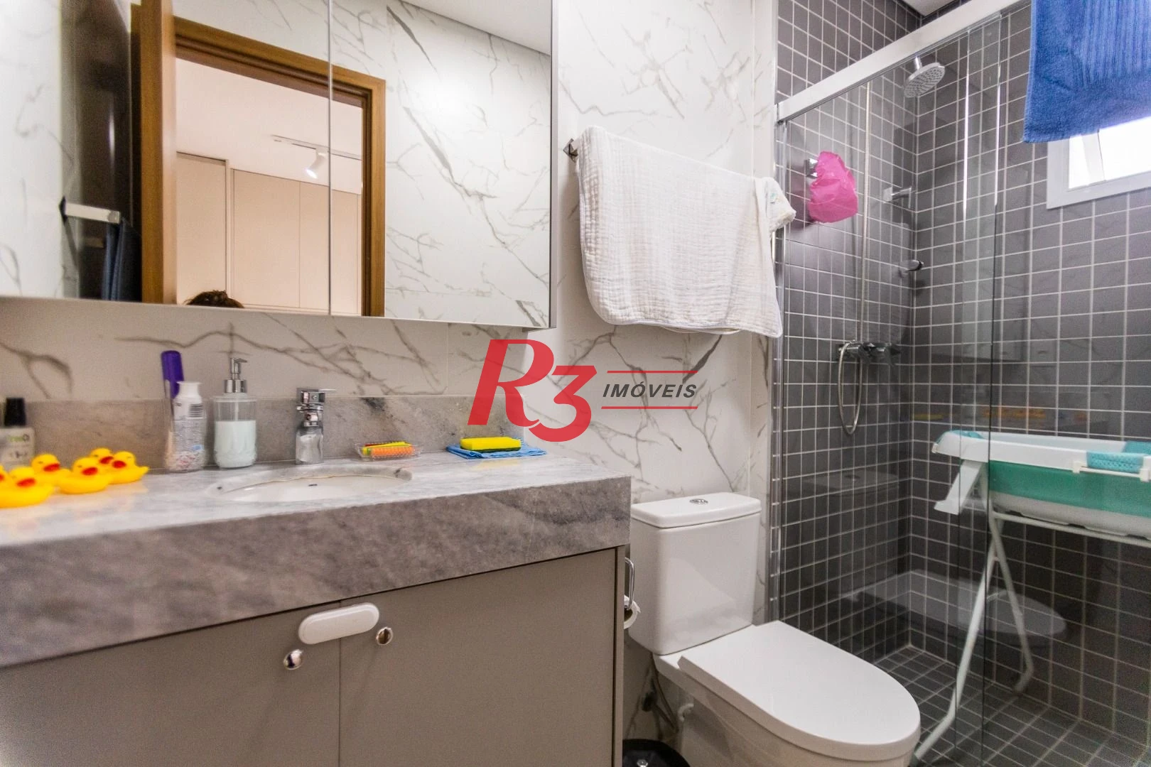 Apartamento à venda, 74 m² por R$ 1.280.000,00 - Boqueirão - Santos/SP