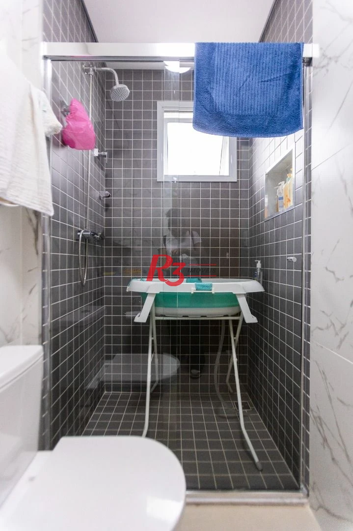 Apartamento à venda, 74 m² por R$ 1.280.000,00 - Boqueirão - Santos/SP