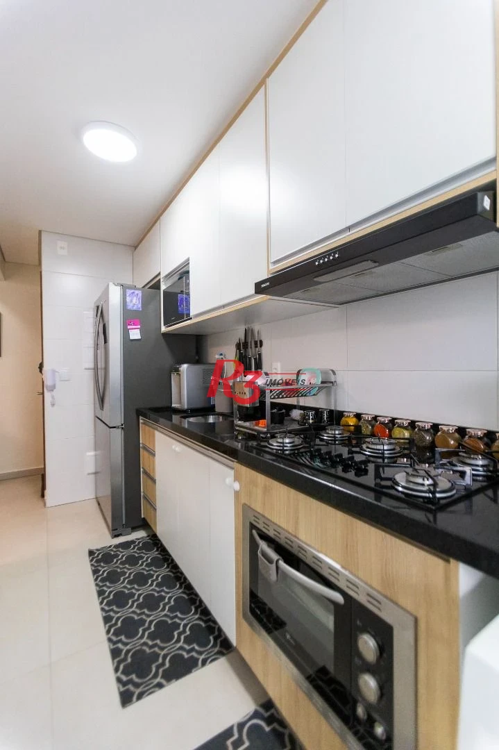 Apartamento à venda, 74 m² por R$ 1.280.000,00 - Boqueirão - Santos/SP