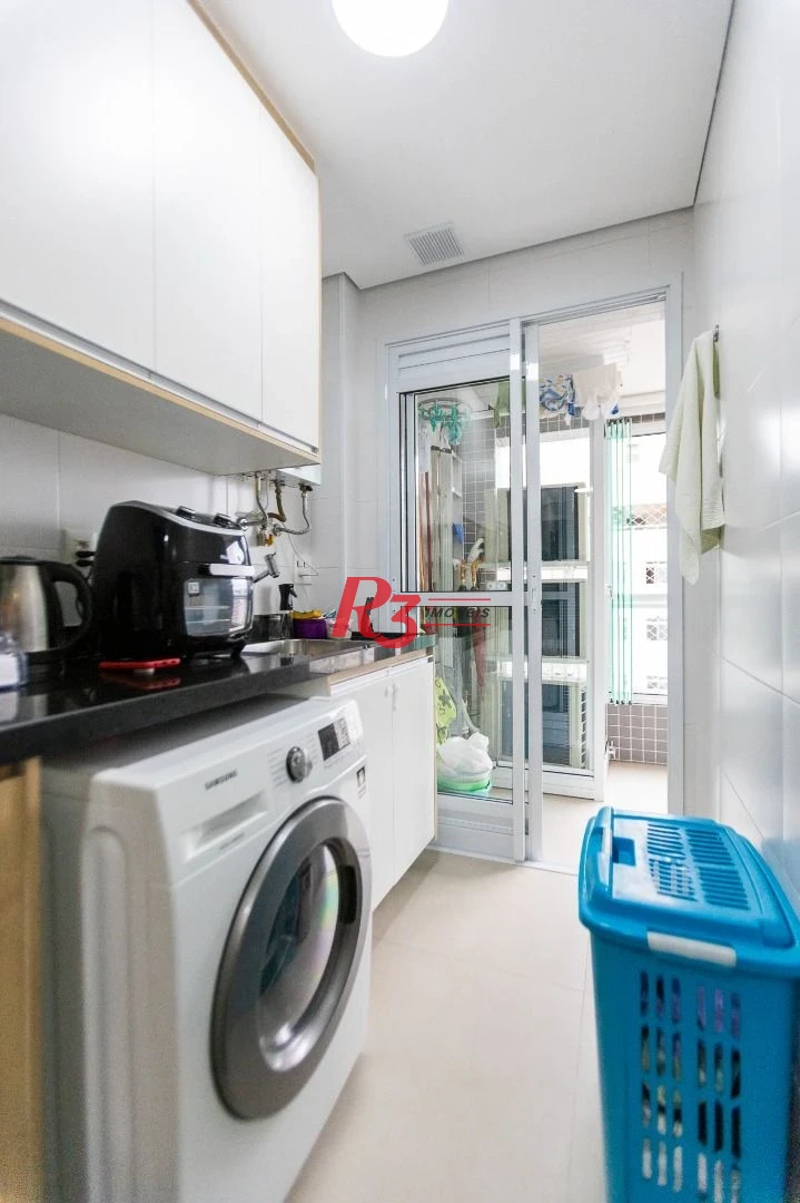 Apartamento à venda, 74 m² por R$ 1.280.000,00 - Boqueirão - Santos/SP