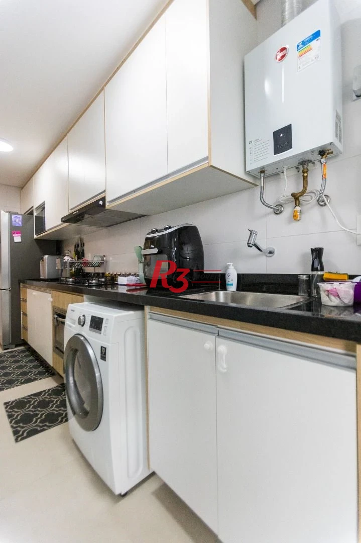 Apartamento à venda, 74 m² por R$ 1.280.000,00 - Boqueirão - Santos/SP