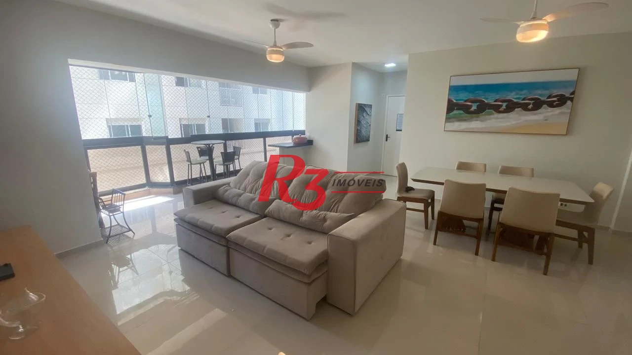 Apartamento com 4 dormitórios à venda, 123 m² por R$ 1.660.000,00 - Vila Luis Antônio - Guarujá/SP