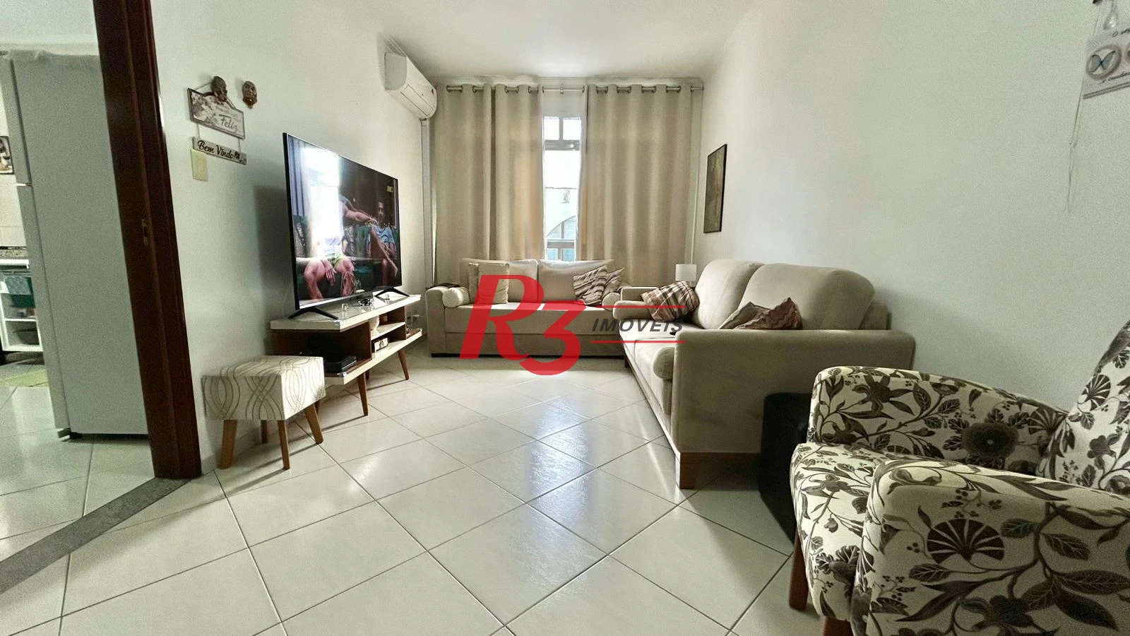 Apartamento com 2 dormitórios à venda, 100 m² por R$ 586.000,00 - Marapé - Santos/SP