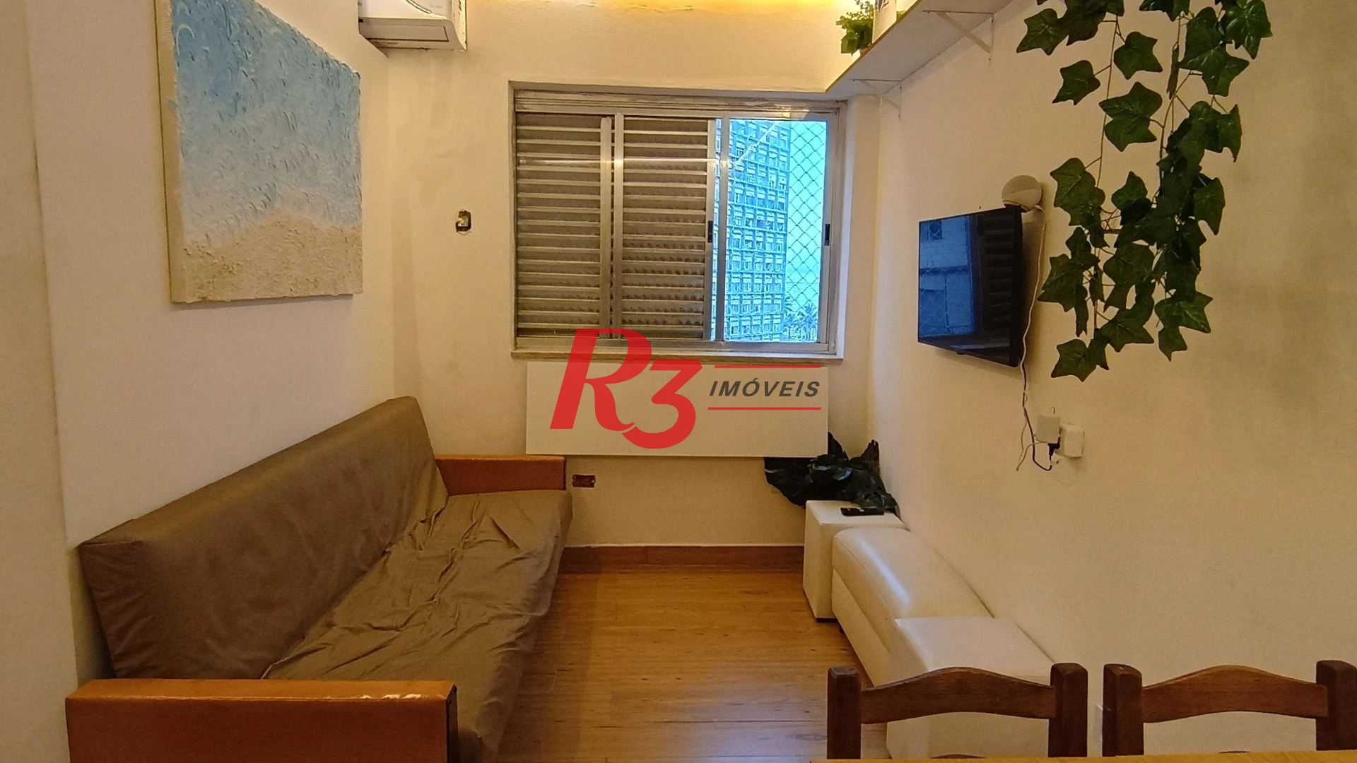 Apartamento com 1 dormitório à venda, 32 m² por R$ 300.000,00 - Itararé - São Vicente/SP