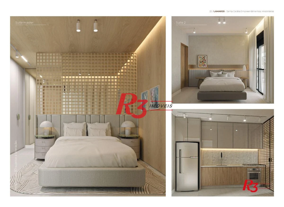 Apartamento à venda, 107 m² por R$ 1.430.000,00 - Boqueirão - Santos/SP