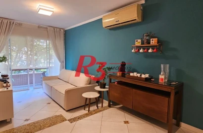 Apartamento com 3 dormitórios à venda, 117 m² por R$ 860.000,00 - Gonzaga - Santos/SP