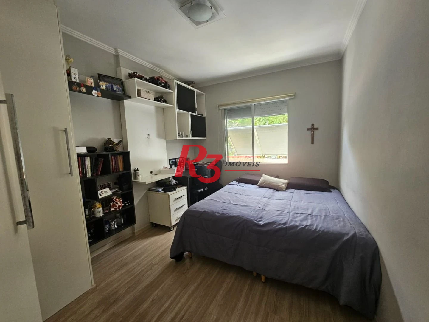 Apartamento com 3 dormitórios à venda, 117 m² por R$ 860.000,00 - Gonzaga - Santos/SP