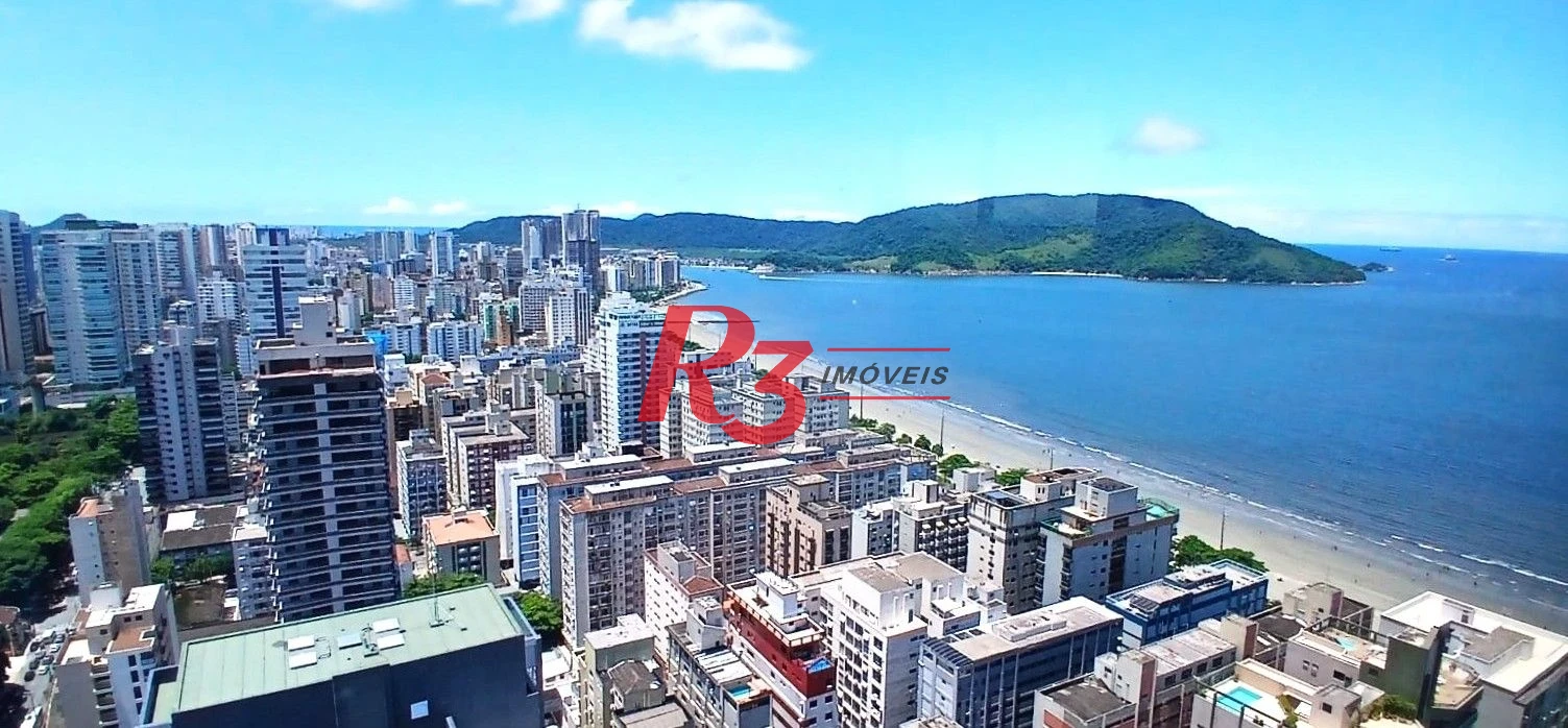 Apartamento à venda, 160 m² por R$ 2.500.000,00 - Embaré - Santos/SP
