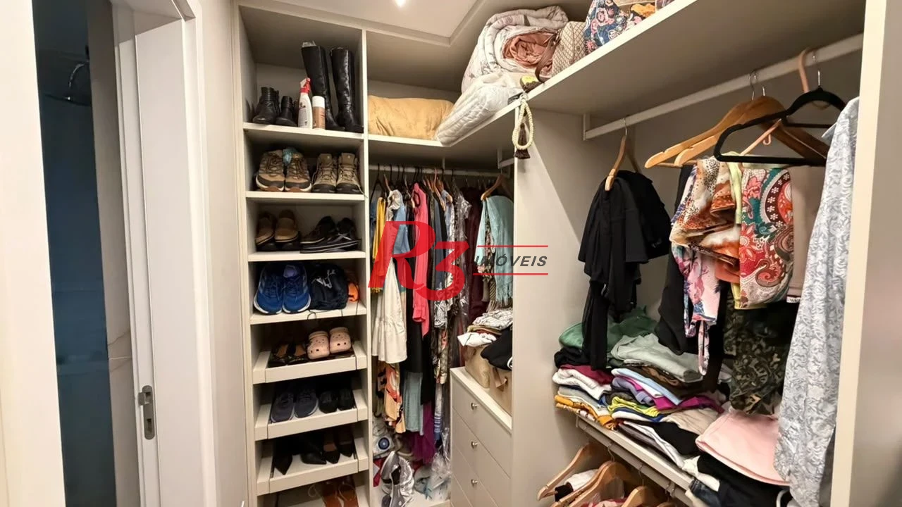 Apartamento com 3 dormitórios à venda, 170 m² por R$ 4.690.000,00 - Aparecida - Santos/SP