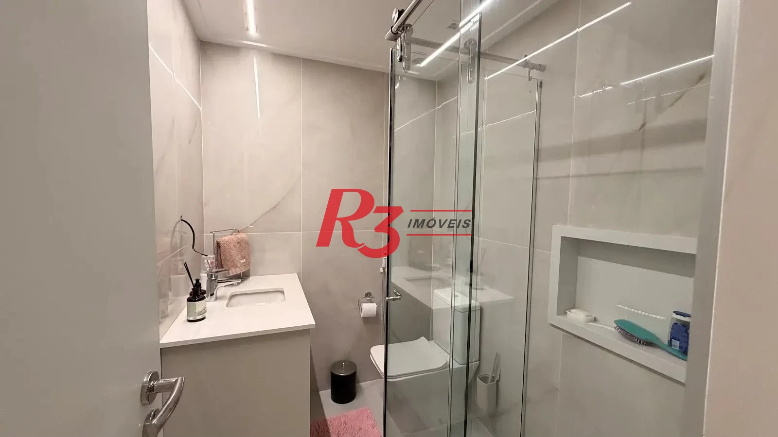 Apartamento com 3 dormitórios à venda, 170 m² por R$ 4.690.000,00 - Aparecida - Santos/SP