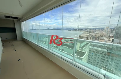 Apartamento à venda, 170 m² por R$ 4.850.000,00 - Aparecida - Santos/SP