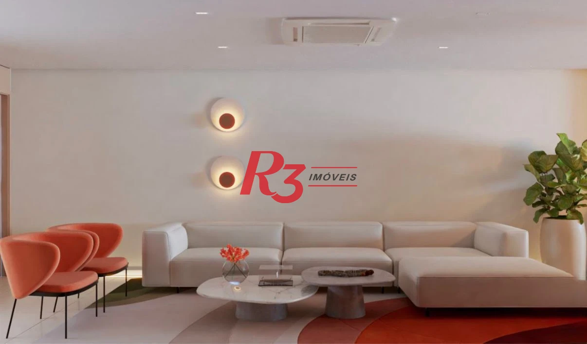 Apartamento à venda, 170 m² por R$ 4.850.000,00 - Aparecida - Santos/SP
