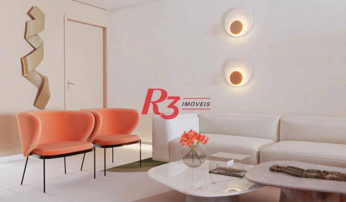 Apartamento à venda, 170 m² por R$ 4.850.000,00 - Aparecida - Santos/SP