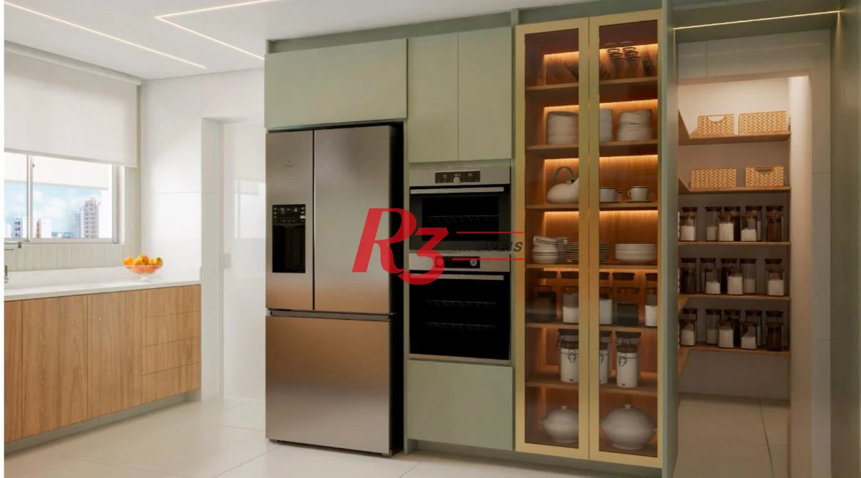 Apartamento à venda, 170 m² por R$ 4.850.000,00 - Aparecida - Santos/SP