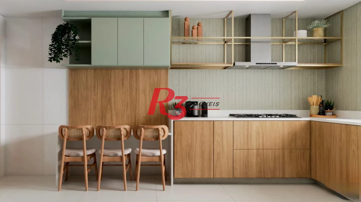 Apartamento à venda, 170 m² por R$ 4.850.000,00 - Aparecida - Santos/SP