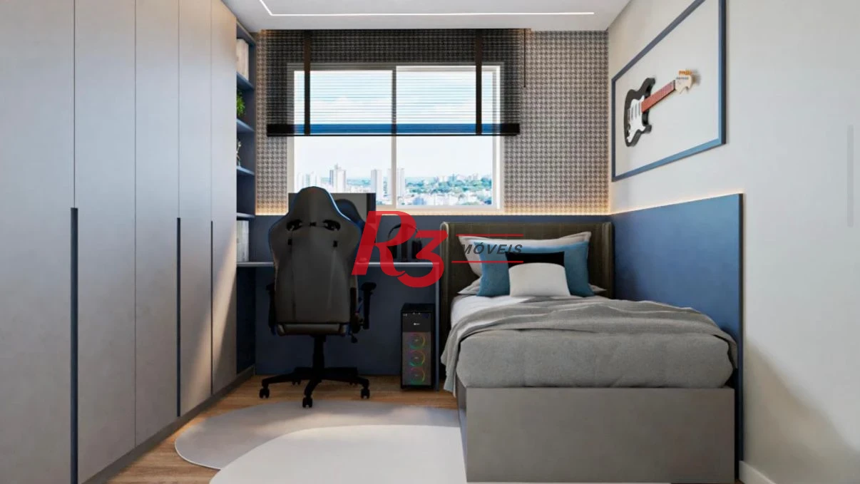 Apartamento à venda, 170 m² por R$ 4.850.000,00 - Aparecida - Santos/SP