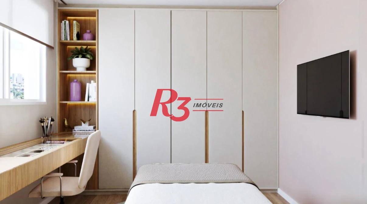 Apartamento à venda, 170 m² por R$ 4.850.000,00 - Aparecida - Santos/SP