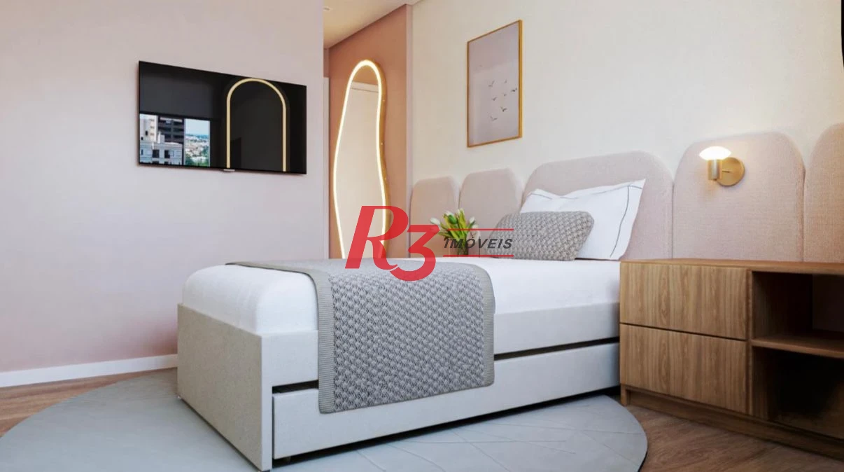 Apartamento à venda, 170 m² por R$ 4.850.000,00 - Aparecida - Santos/SP