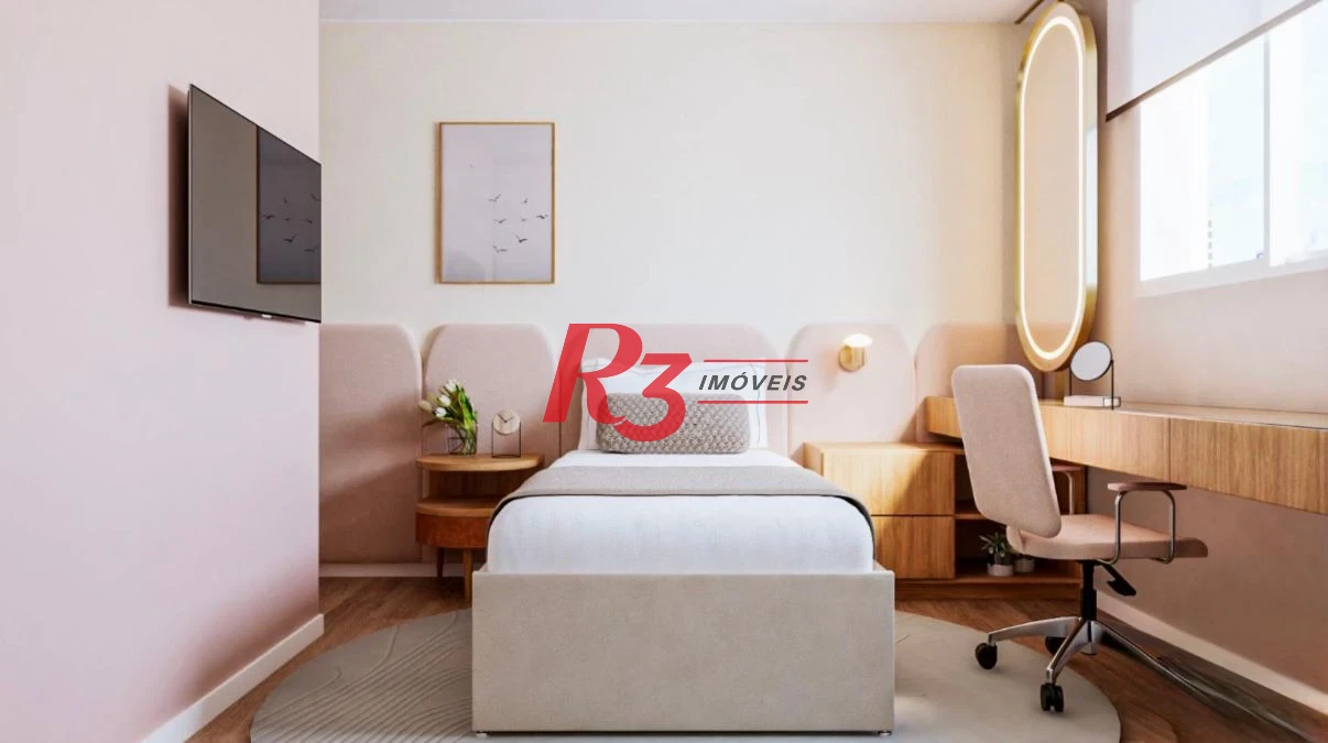 Apartamento à venda, 170 m² por R$ 4.850.000,00 - Aparecida - Santos/SP