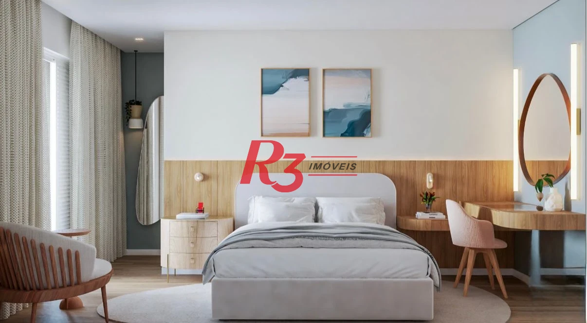 Apartamento à venda, 170 m² por R$ 4.850.000,00 - Aparecida - Santos/SP