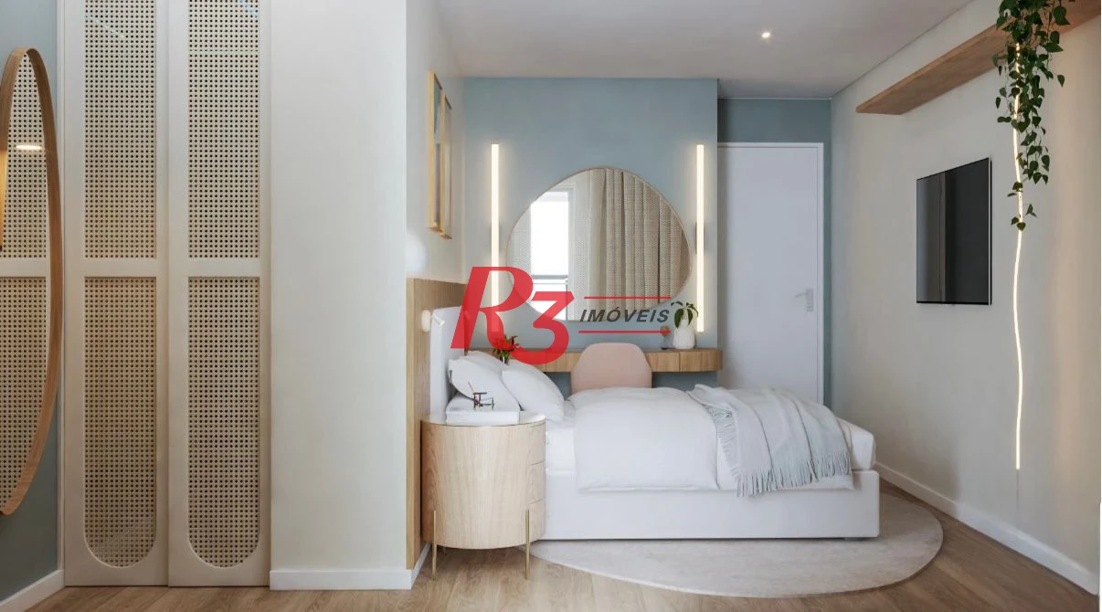 Apartamento à venda, 170 m² por R$ 4.850.000,00 - Aparecida - Santos/SP