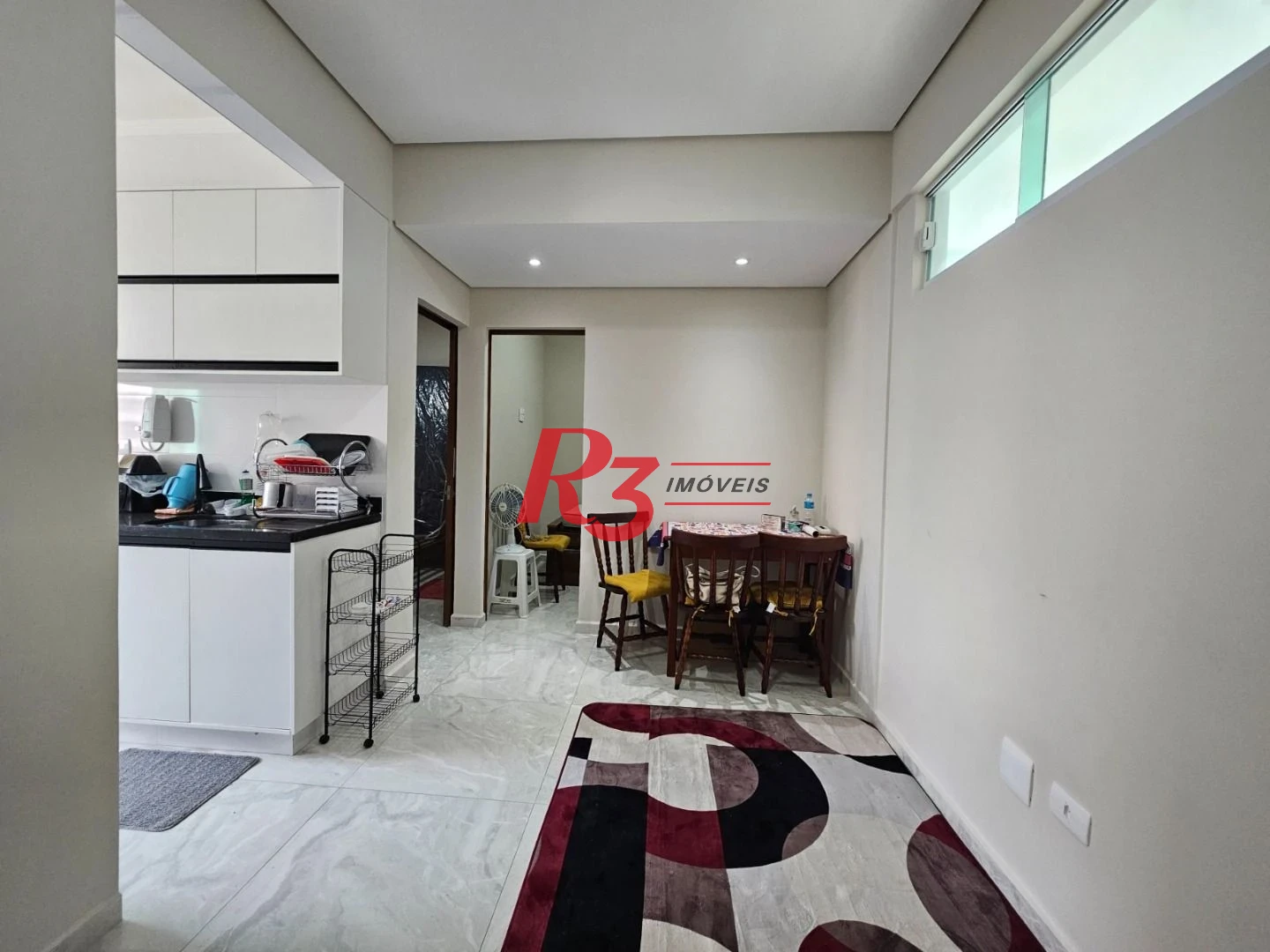 Apartamento com 1 dormitório à venda, 50 m² por R$ 395.000,00 - José Menino - Santos/SP