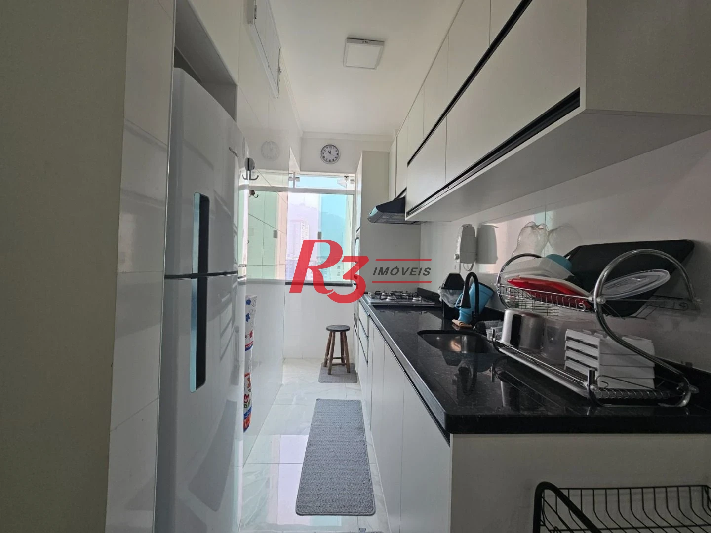 Apartamento com 1 dormitório à venda, 50 m² por R$ 395.000,00 - José Menino - Santos/SP
