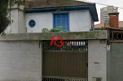 Terreno à venda, 128 m² por R$ 800.000,00 - Embaré - Santos/SP