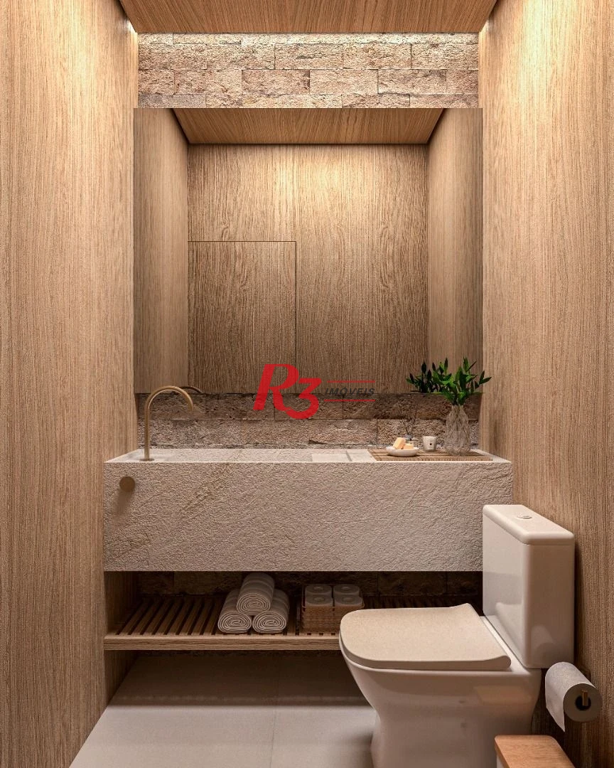 Apartamento com 2 dormitórios à venda, 120 m² por R$ 1.830.000 - POMPÉIA  - Santos/SP