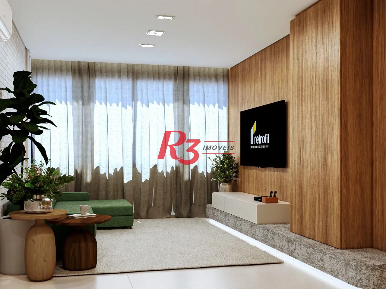 Apartamento com 2 dormitórios à venda, 120 m² por R$ 1.830.000 - POMPÉIA  - Santos/SP