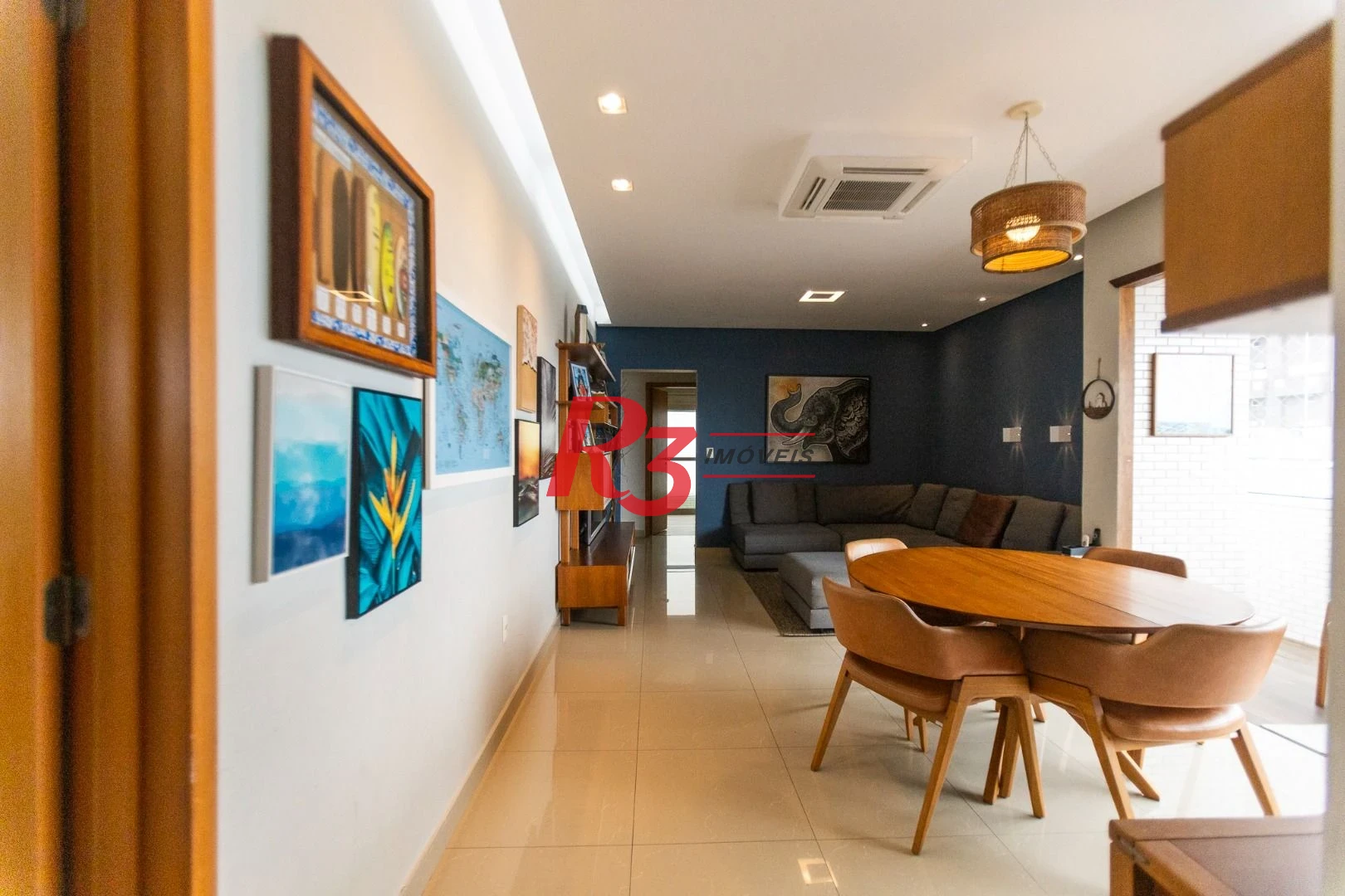Apartamento com 3 dormitórios à venda, 143 m² por R$ 2.100.000,00 - Pompéia - Santos/SP