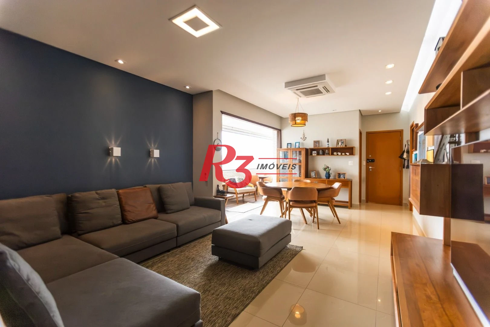 Apartamento com 3 dormitórios à venda, 143 m² por R$ 2.100.000,00 - Pompéia - Santos/SP