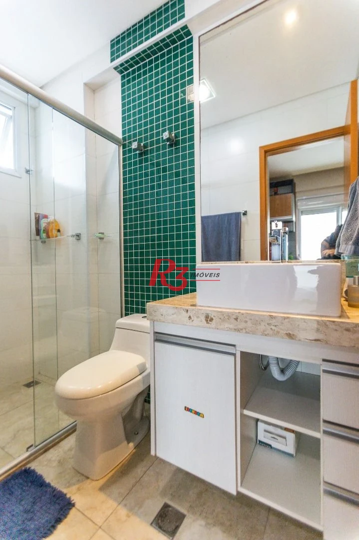 Apartamento com 3 dormitórios à venda, 143 m² por R$ 2.100.000,00 - Pompéia - Santos/SP