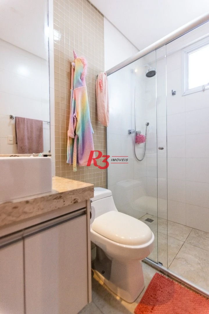 Apartamento com 3 dormitórios à venda, 143 m² por R$ 2.100.000,00 - Pompéia - Santos/SP