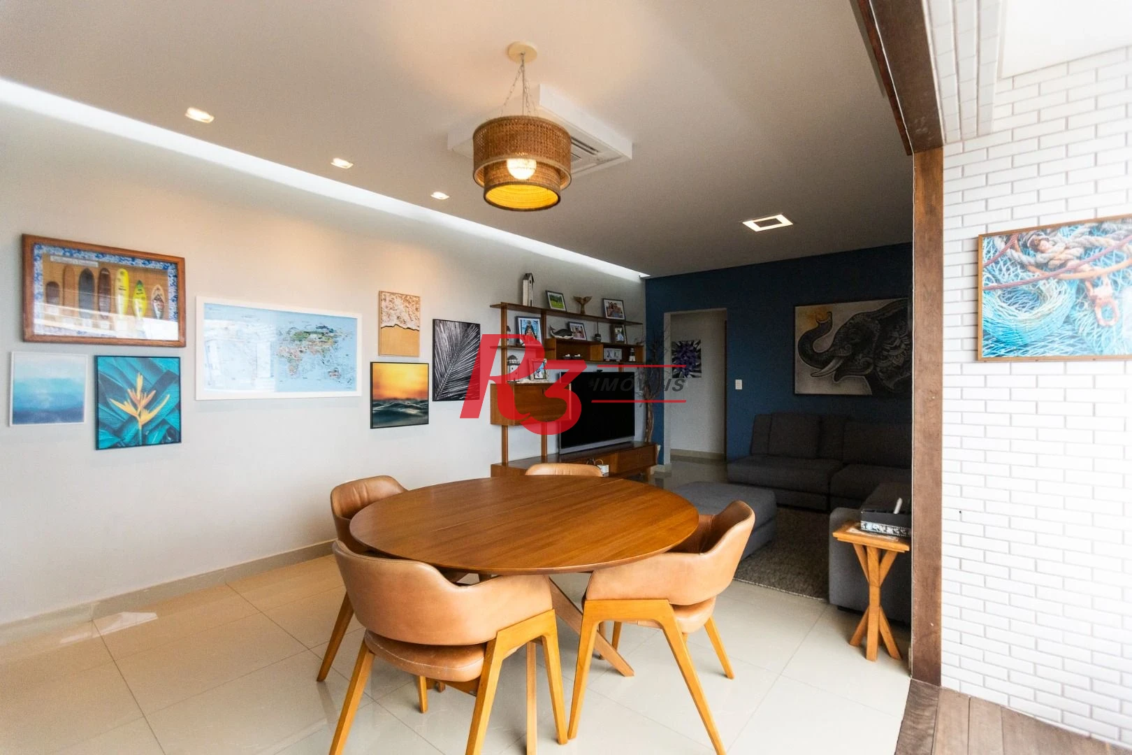 Apartamento com 3 dormitórios à venda, 143 m² por R$ 2.100.000,00 - Pompéia - Santos/SP