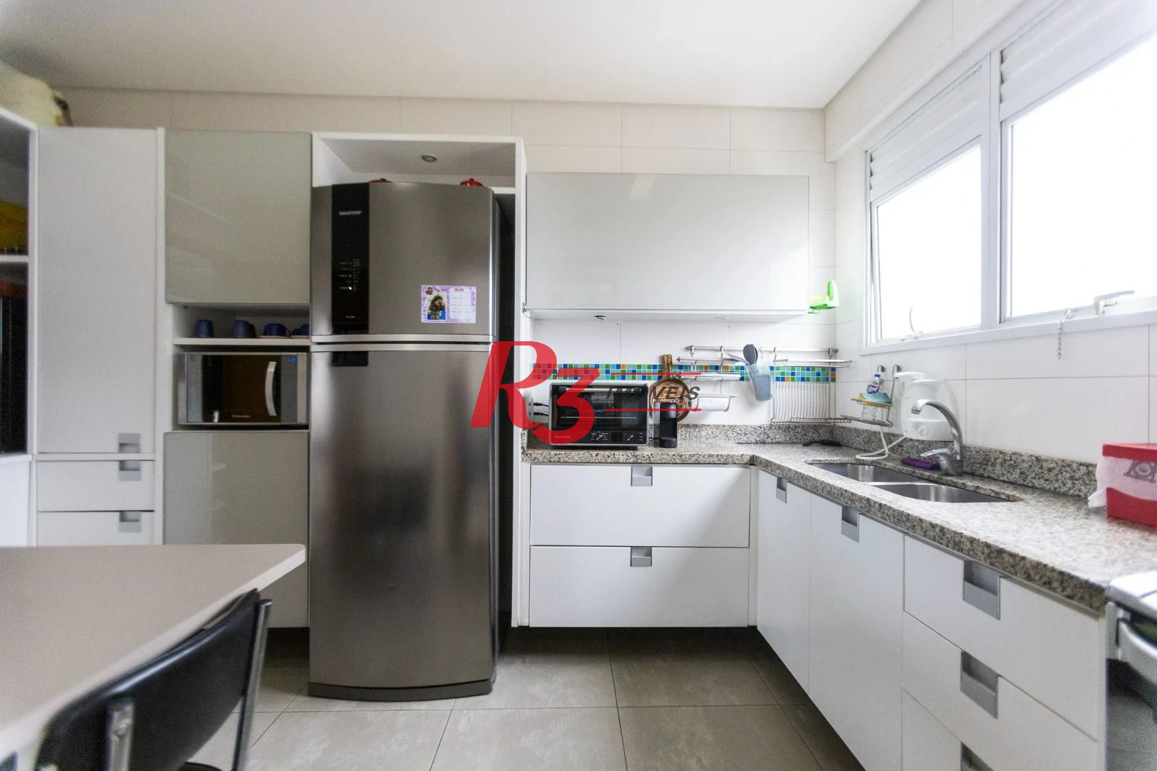 Apartamento com 3 dormitórios à venda, 143 m² por R$ 2.100.000,00 - Pompéia - Santos/SP