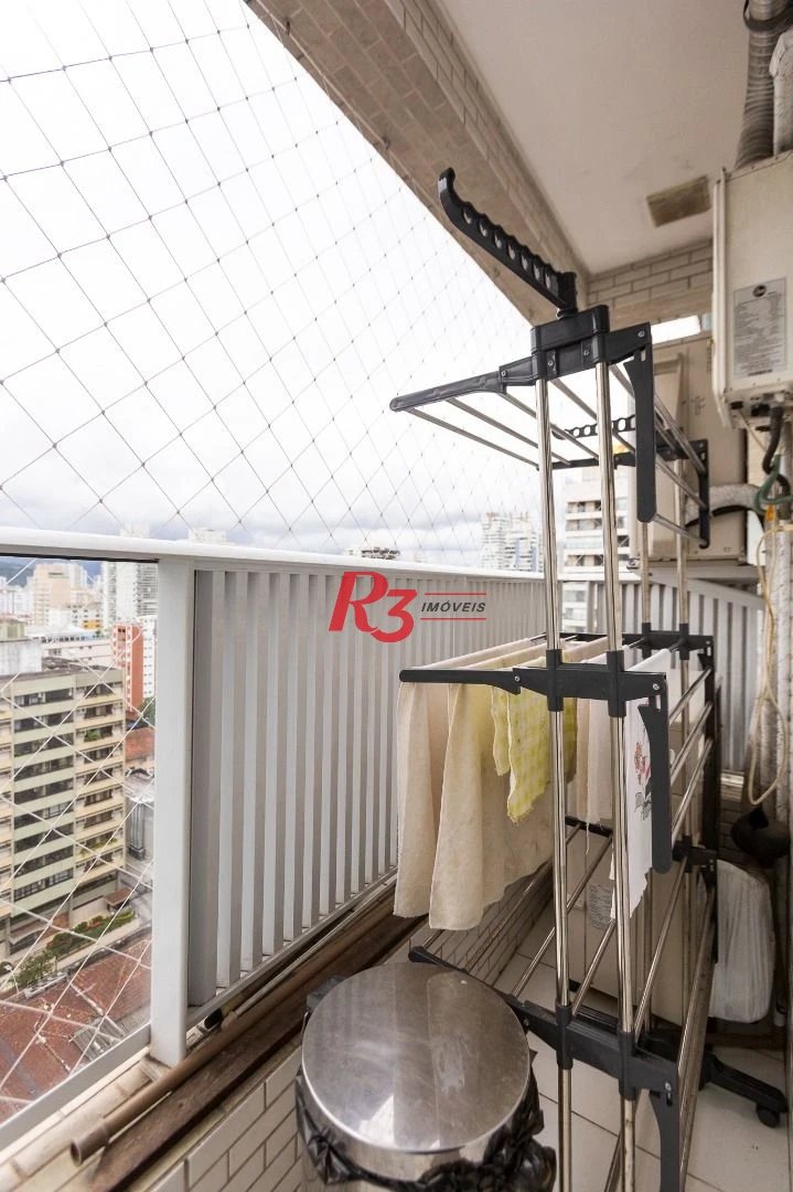 Apartamento com 3 dormitórios à venda, 143 m² por R$ 2.100.000,00 - Pompéia - Santos/SP