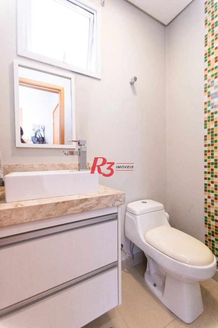 Apartamento com 3 dormitórios à venda, 143 m² por R$ 2.100.000,00 - Pompéia - Santos/SP