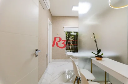 Sala para alugar, 30 m² por R$ 3.700,00/mês - Estuário - Santos/SP