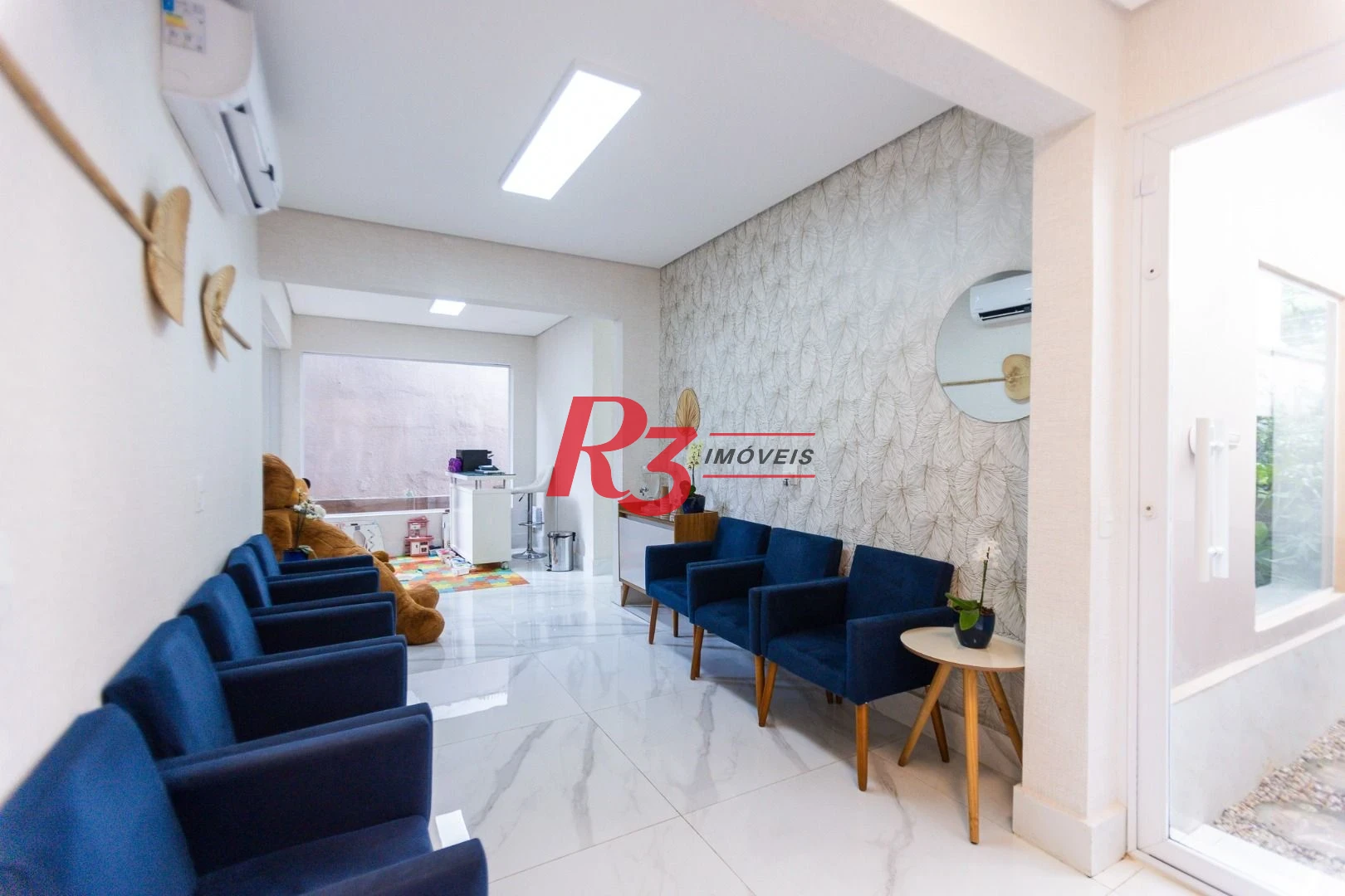 Sala para alugar, 30 m² por R$ 3.700,00/mês - Estuário - Santos/SP