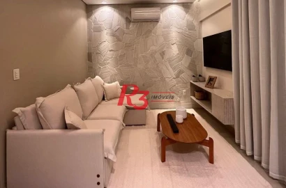 Apartamento à venda, 55 m² por R$ 690.000,00 - Vila Matias - Santos/SP