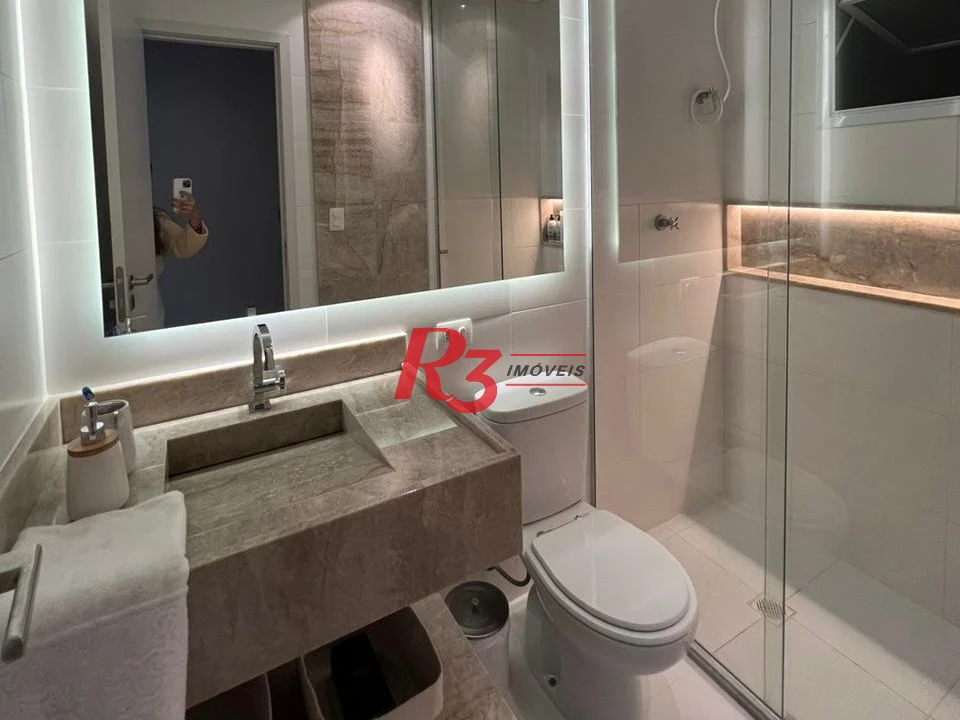 Apartamento à venda, 55 m² por R$ 690.000,00 - Vila Matias - Santos/SP