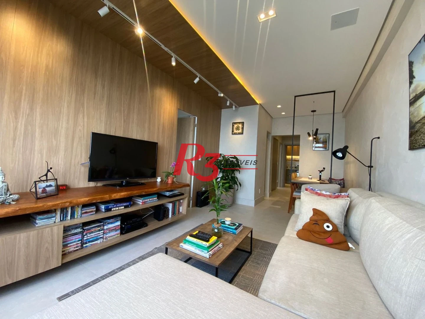 Apartamento com 2 dormitórios à venda, 90 m² por R$ 1.300.000,00 - Embaré - Santos/SP