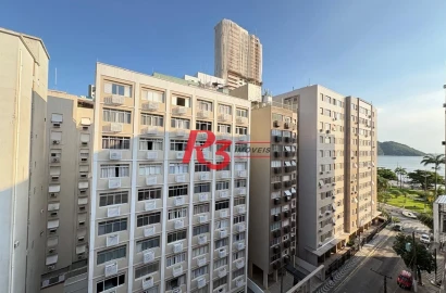 Apartamento com 3 dormitórios à venda, 128 m² por R$ 1.100.000,00 - Ponta da Praia - Santos/SP