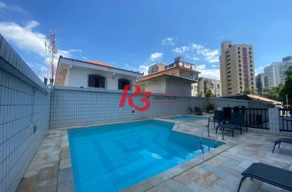 Cobertura com 3 dormitórios à venda, 192 m² por R$ 1.290.000,00 - Ponta da Praia - Santos/SP