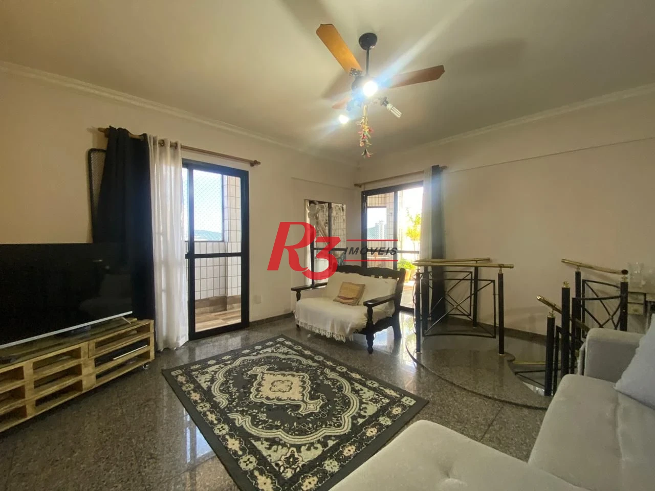 Cobertura com 3 dormitórios à venda, 192 m² por R$ 1.290.000,00 - Ponta da Praia - Santos/SP