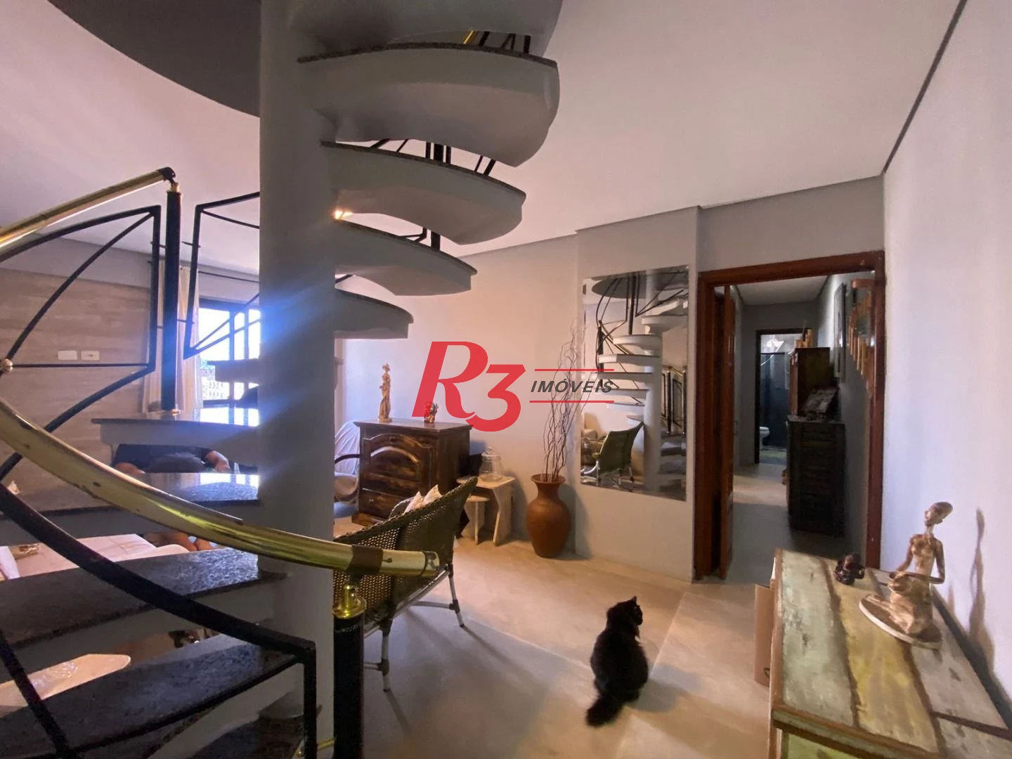 Cobertura com 3 dormitórios à venda, 192 m² por R$ 1.290.000,00 - Ponta da Praia - Santos/SP