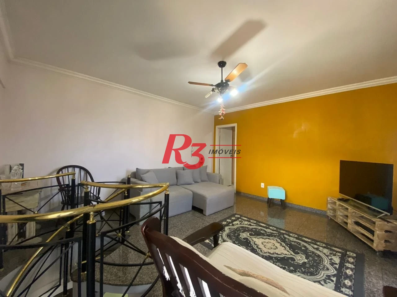 Cobertura com 3 dormitórios à venda, 192 m² por R$ 1.290.000,00 - Ponta da Praia - Santos/SP