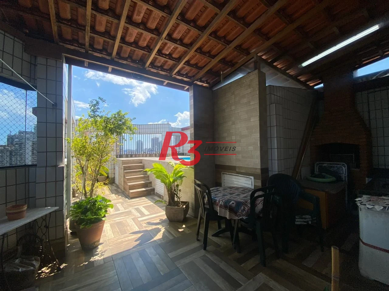 Cobertura com 3 dormitórios à venda, 192 m² por R$ 1.290.000,00 - Ponta da Praia - Santos/SP